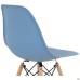 Aster RL Wood chair, plastic, blue