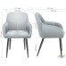 Giselle chair, gray