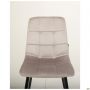 Cherry-X chair, light grey velvet