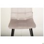 Cherry-X chair, light grey velvet