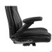 Veratti executive chair, black faux leather