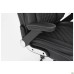 Veratti executive chair, black faux leather