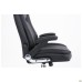 Veratti executive chair, black faux leather