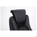 Veratti executive chair, black faux leather
