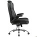 Veratti executive chair, black faux leather