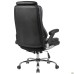 Veratti executive chair, black faux leather