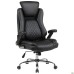Veratti executive chair, black faux leather