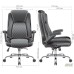 Veratti executive chair, black faux leather