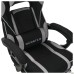 VR Racer Textile Webster black/gray gaming chair