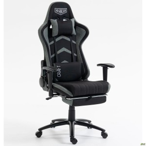 VR Racer Textile Craft chair, black/grey