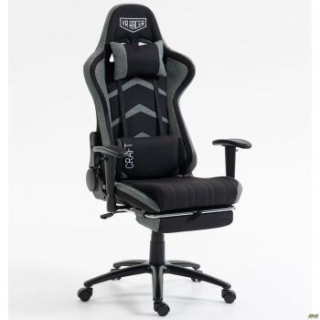 VR Racer Textile Craft chair, black/grey