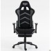 Кресло VR Racer Textile Craft черный/серый