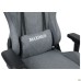 Кресло VR Racer Textile Maximus ткань серая/черная