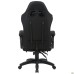 VR Racer Textile Dyson dark gray gaming chair