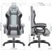 VR Racer Textile Dyson dark gray gaming chair