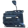Freestyle plate with lever, black + foot