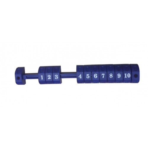 Plastic Scoreboard (Blue) for Foosball