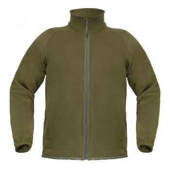 Fleece Zip Jacket (Olive)