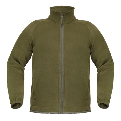 Fleece Zip Jacket (Olive)