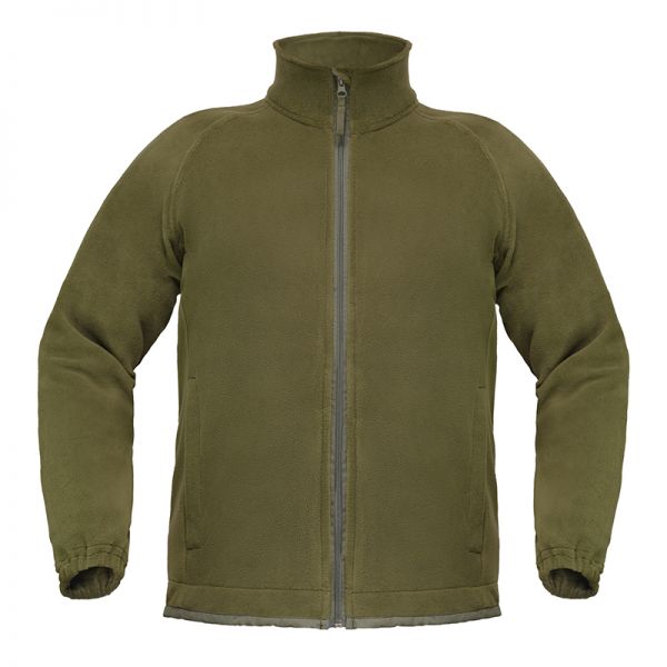 Fleece Zip Jacket (Olive)