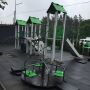 Wall children's play complex by KIDIGO
