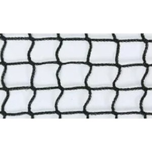 Black-and-white tennis net