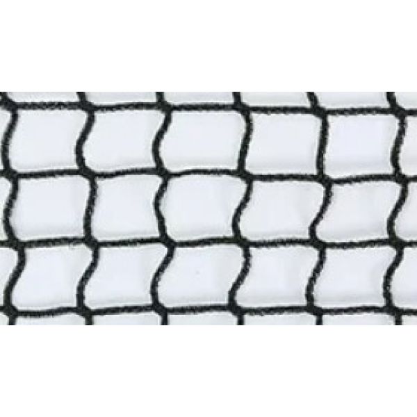 Black-and-white tennis net