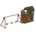 Kantri KIDIGO play complex with swing
