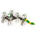 Frog Princess children's play complex by KIDIGO