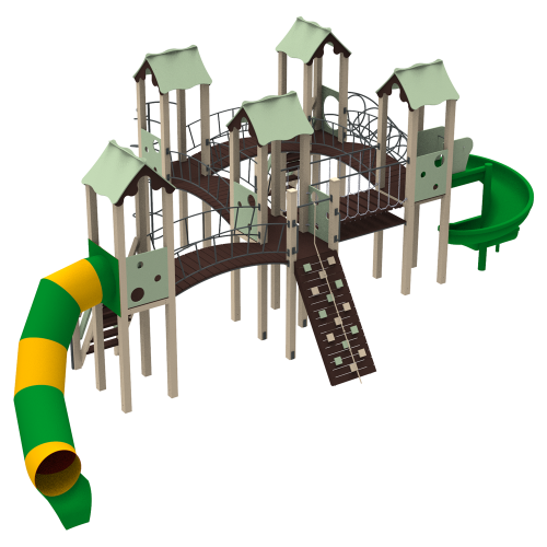Frog Princess children's play complex by KIDIGO
