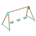 Villa Wood Triple swing KIDIGO