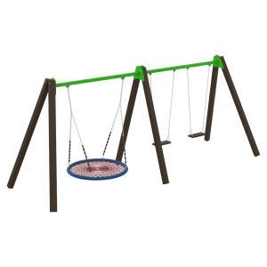Гойдалка Triple Fun Woodl KIDIGO