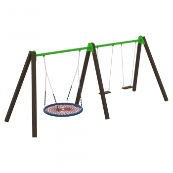 Гойдалка Triple Fun Woodl KIDIGO