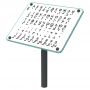 Braille Alphabet KIDIGO learning board