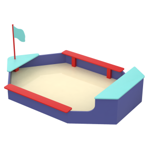 Boat sandbox KIDIGO