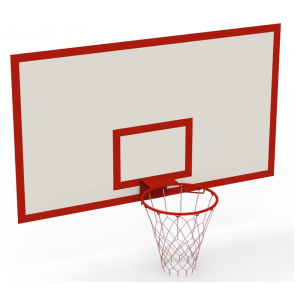 Basketball backboard 1200x900 plywood without ring KIDIGO