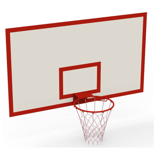 Basketball backboard 1200x900 plywood without ring KIDIGO