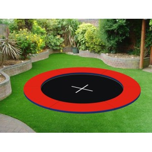 KIDIGO Circle In-Ground Trampoline 2.4x2.4