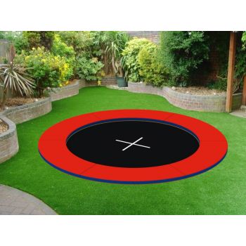KIDIGO Circle In-Ground Trampoline 2.4x2.4