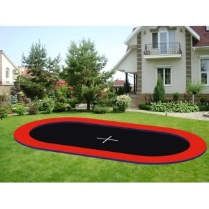 In-ground trampoline Oval 4.4×2.4 KIDIGO