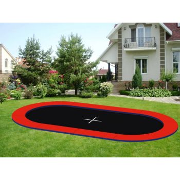 In-ground trampoline Oval 4.4×2.4 KIDIGO