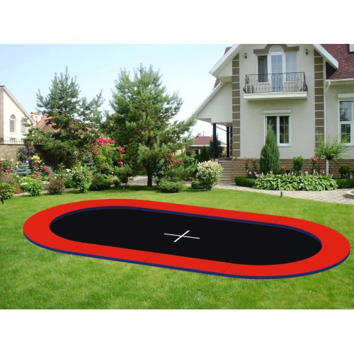 Грунтовий батут Oval 4,4х2,4 KIDIGO