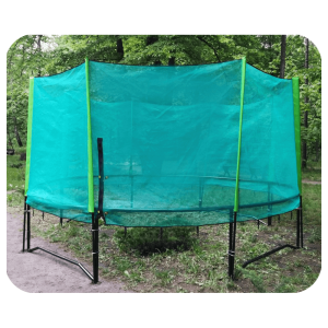 Enclosure for trampoline KIDIGO Ukraine 457 см (blue/green/red/yellow)