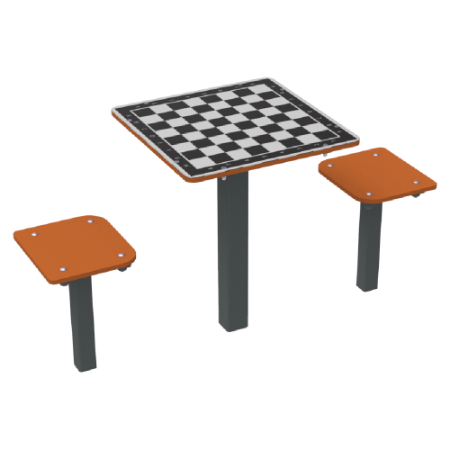 Outdoor chess table with seats KIDIGO