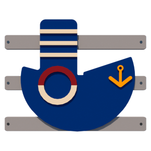 Fence section "Little Ship" KIDIGO