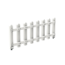 Паркан White Garden 1 метр KIDIGO