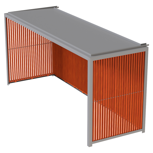 Pergola for 3 Containers KIDIGO