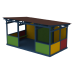 KIDIGO canopy for kindergarten 4×6 m