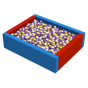 Rectangle dry pool KIDIGO