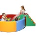KIDIGO Dry Pool Slide, 1.5x0.6x0.7 m